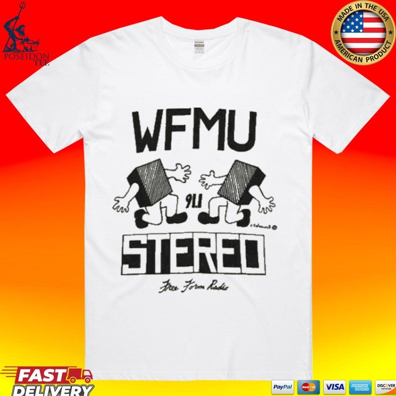 Wfmu Radio Blockheads Ringer T-shirt