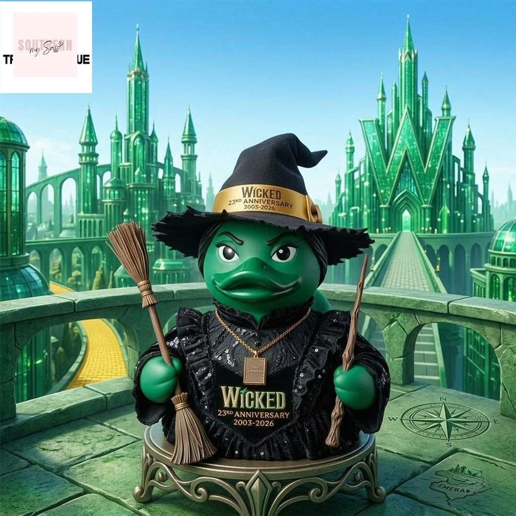 Wicked Elphaba 23Rd Anniversary Commemorative Rubber Duck