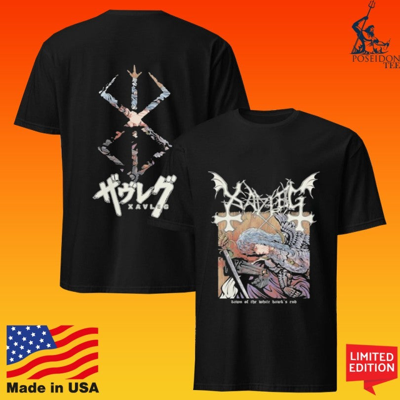 Xavleg Band Xavleg White Hawk’s End T-shirt